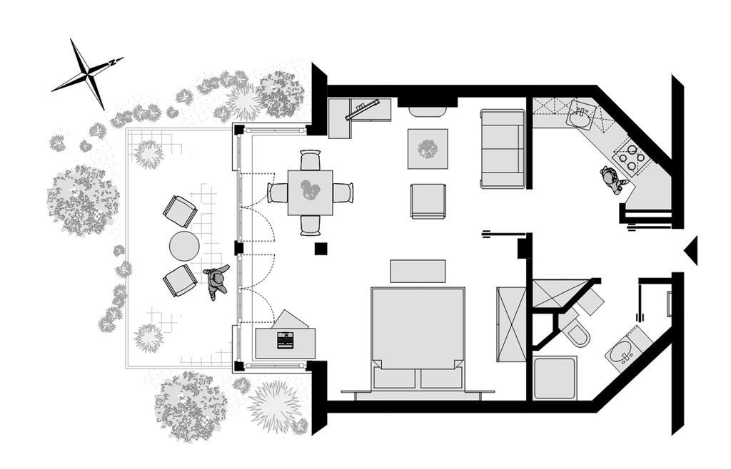 Atelier-Appartement Ambienta Im Zentrum Von Binz Exterior photo